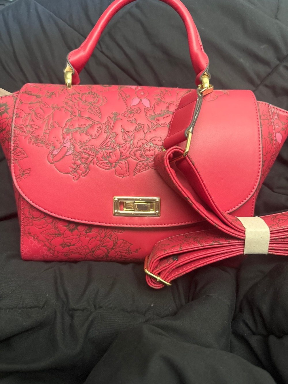 **NWT** Winnie the Pooh Loungefly Satchel Purse